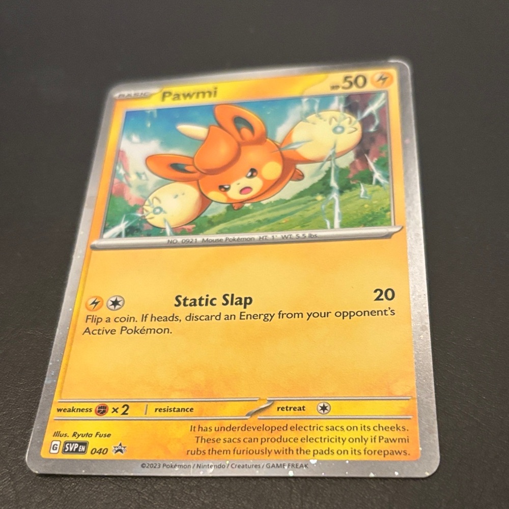 Pokemon Pawmi Promo